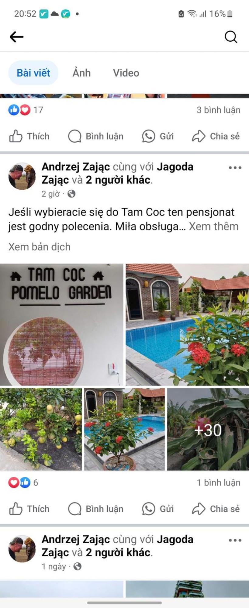 Tam Coc Pomelo Garden Appartement Ninh Binh Buitenkant foto